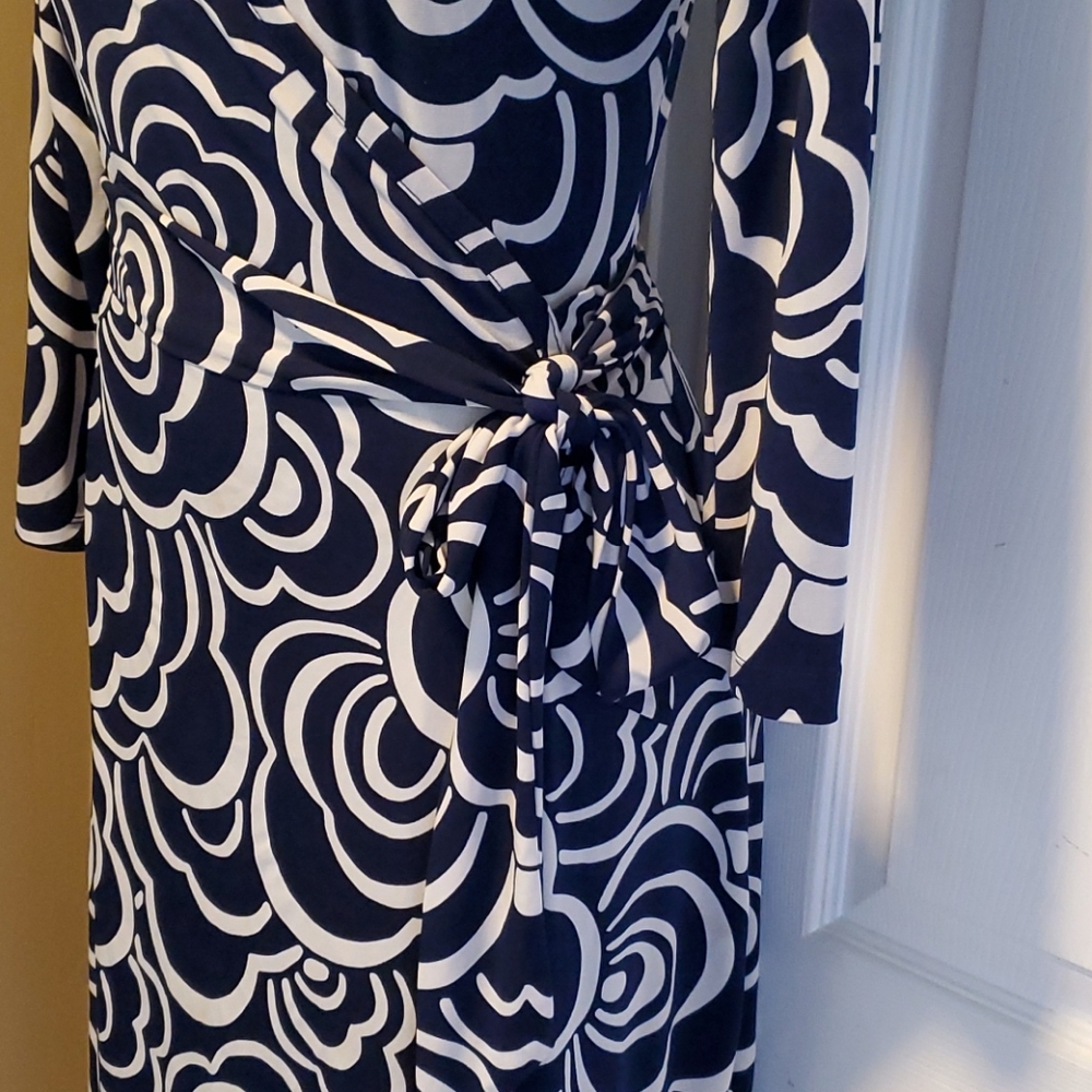 Banana Republic Wrap Tie Dress - Size Small - Picture 4 of 7